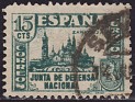 Spain 1936 Monumentos 15 CTS Verde Edifil 806. 806 u. Subida por susofe